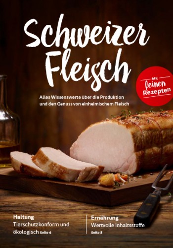 Broschüre «Schweizer Fleisch»