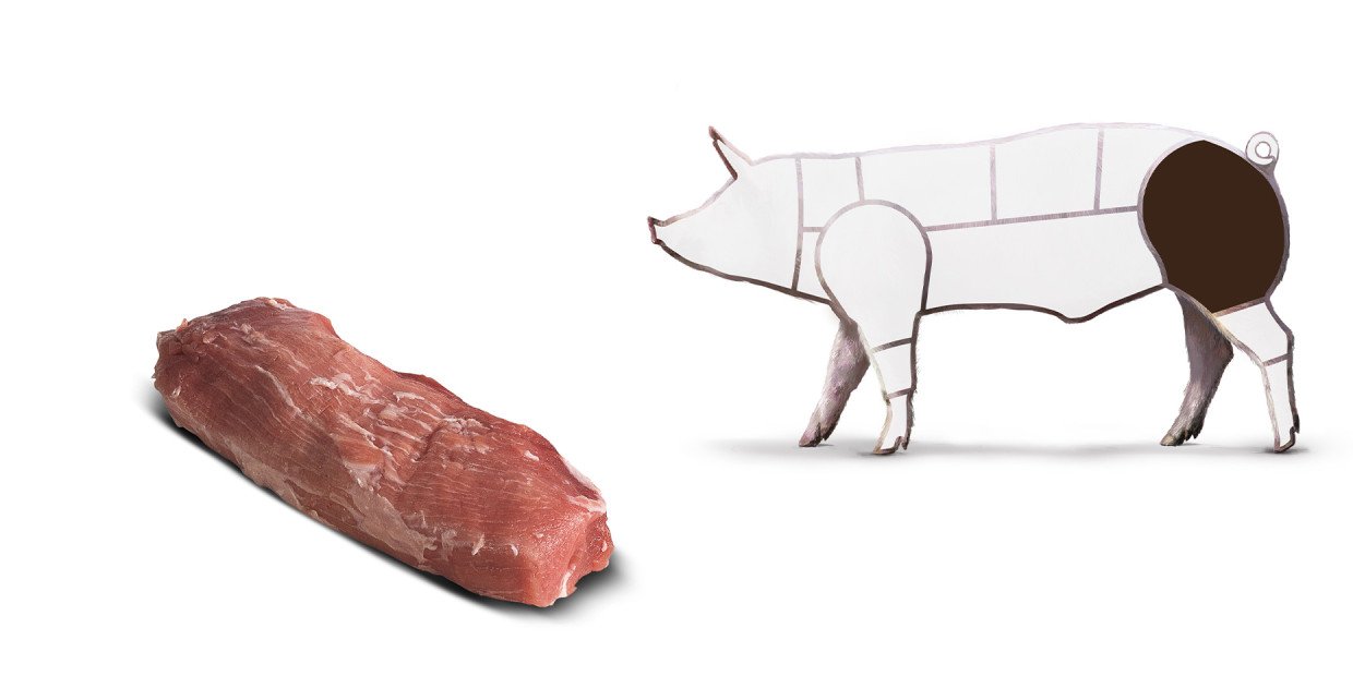 Schwein runder Mocken