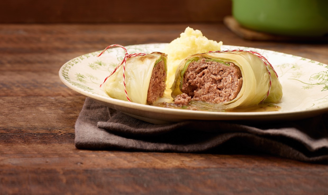 Hackfleisch Kabis Rouladen An Kummelsauce Schweizer Fleisch