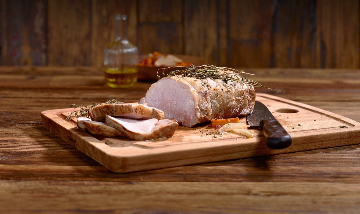 Schraube Bruch Reichlich schweinebraten nierstück im ofen niedergaren ...