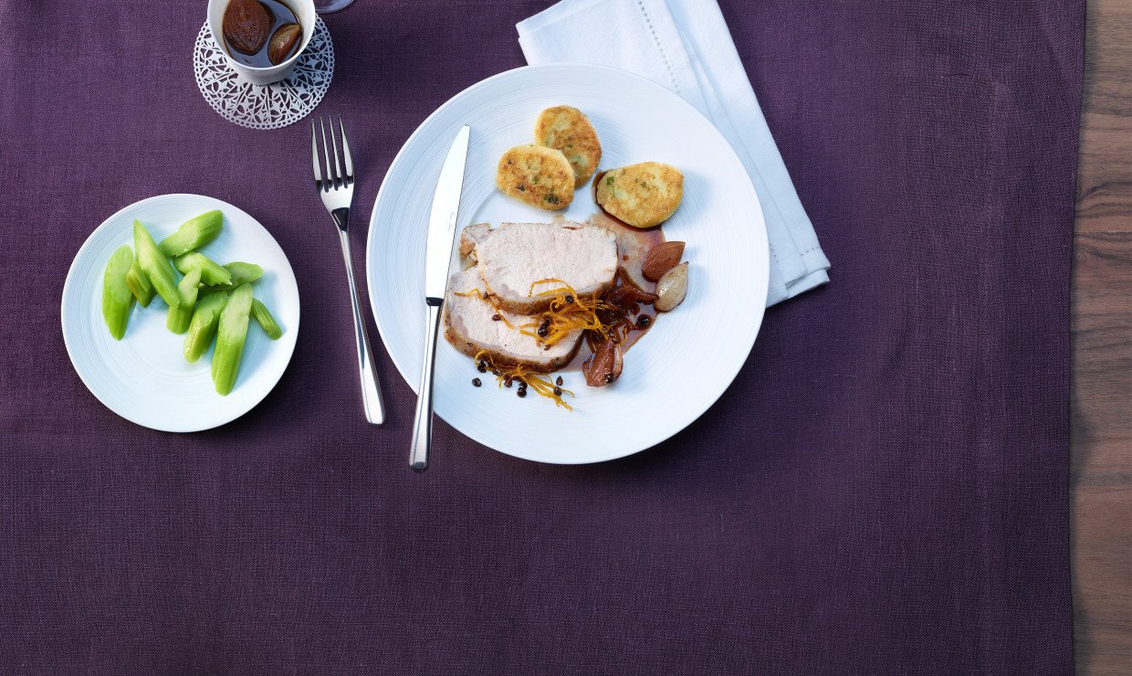 Rezept-Kalbsnierstück-niedergegart-an-Rotweinsauce