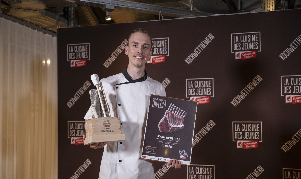 Siegerehrung Ryan Oppliger 2021