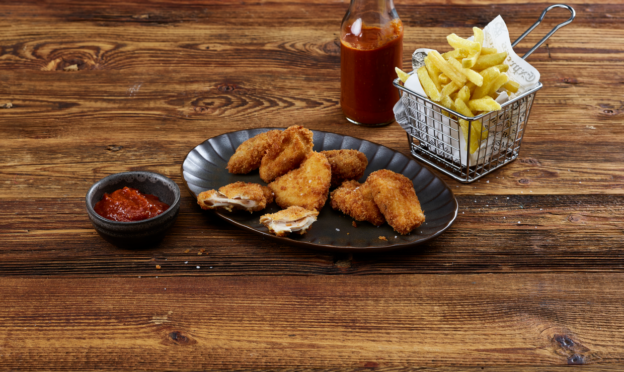 Chicken-Nuggets mit hausgemachtem Ketchup - Schweizer Fleisch