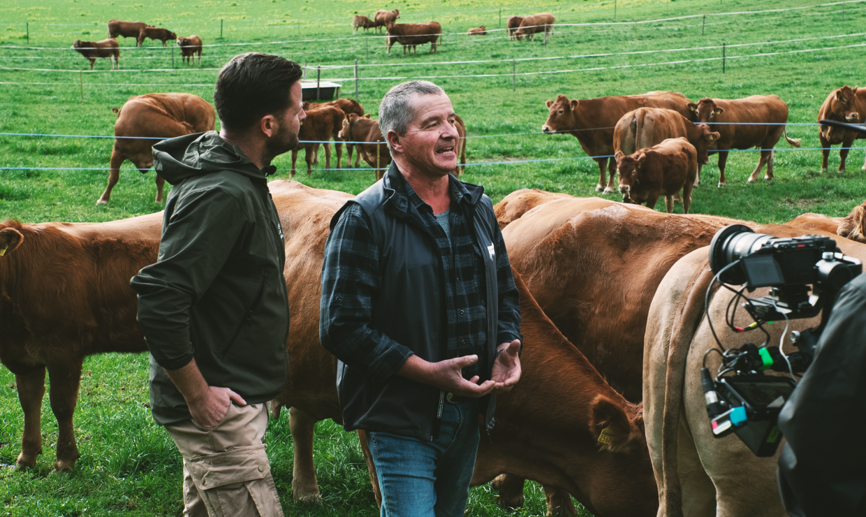 Rindfleisch-Produzent Franz Burri