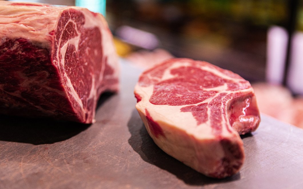 Sauberes Stück Fleisch