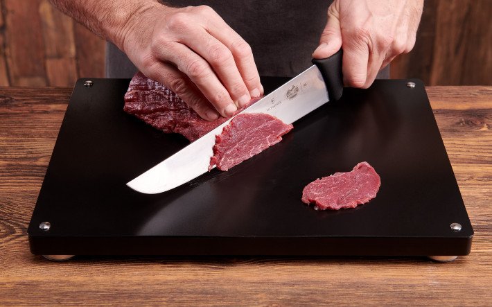 carpaccio schneiden schritt 1