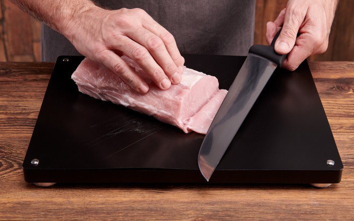 schmetterlingsschnitt schneiden schritt 2