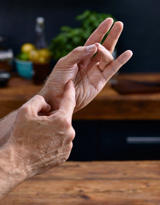 Garstufen Fingerdrucktest medium