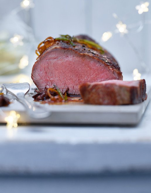 Rezept Fruchtiges Kalbsfilet mit Limetten Orangen Butter