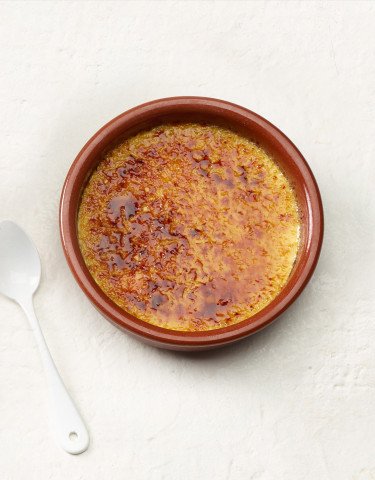 Knochen Creme brulee