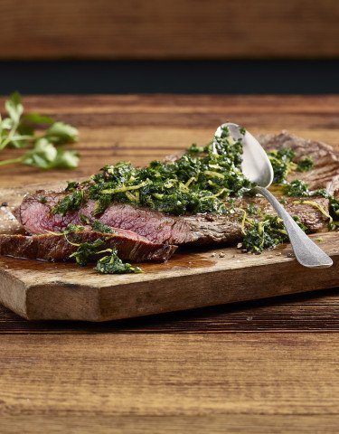 Flank-Steak-mit-Gremolata
