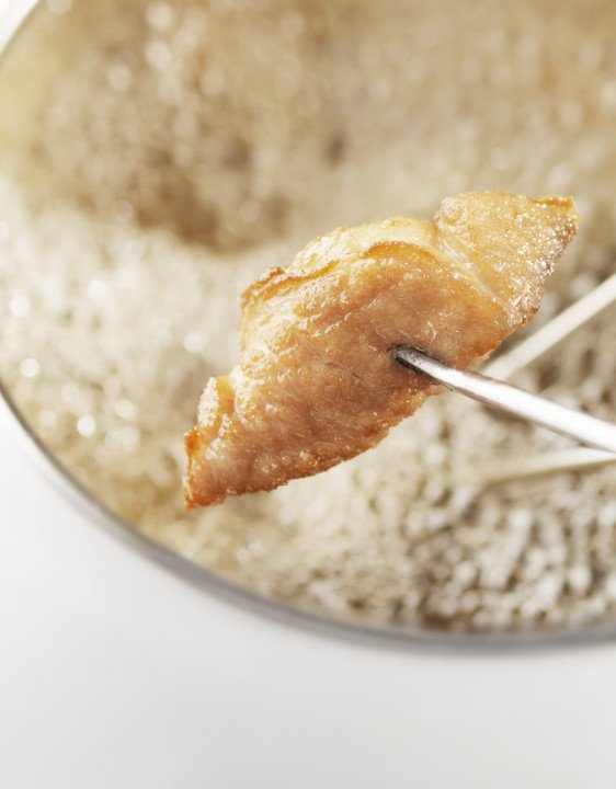 Gyros-Fondue mit feinstem Luma Pork und Zaziki - Schweizer Fleisch